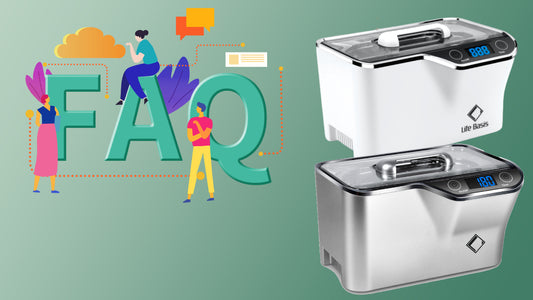 LifeBasis CDS-100 Digital Ultrasonic Cleaner FAQs