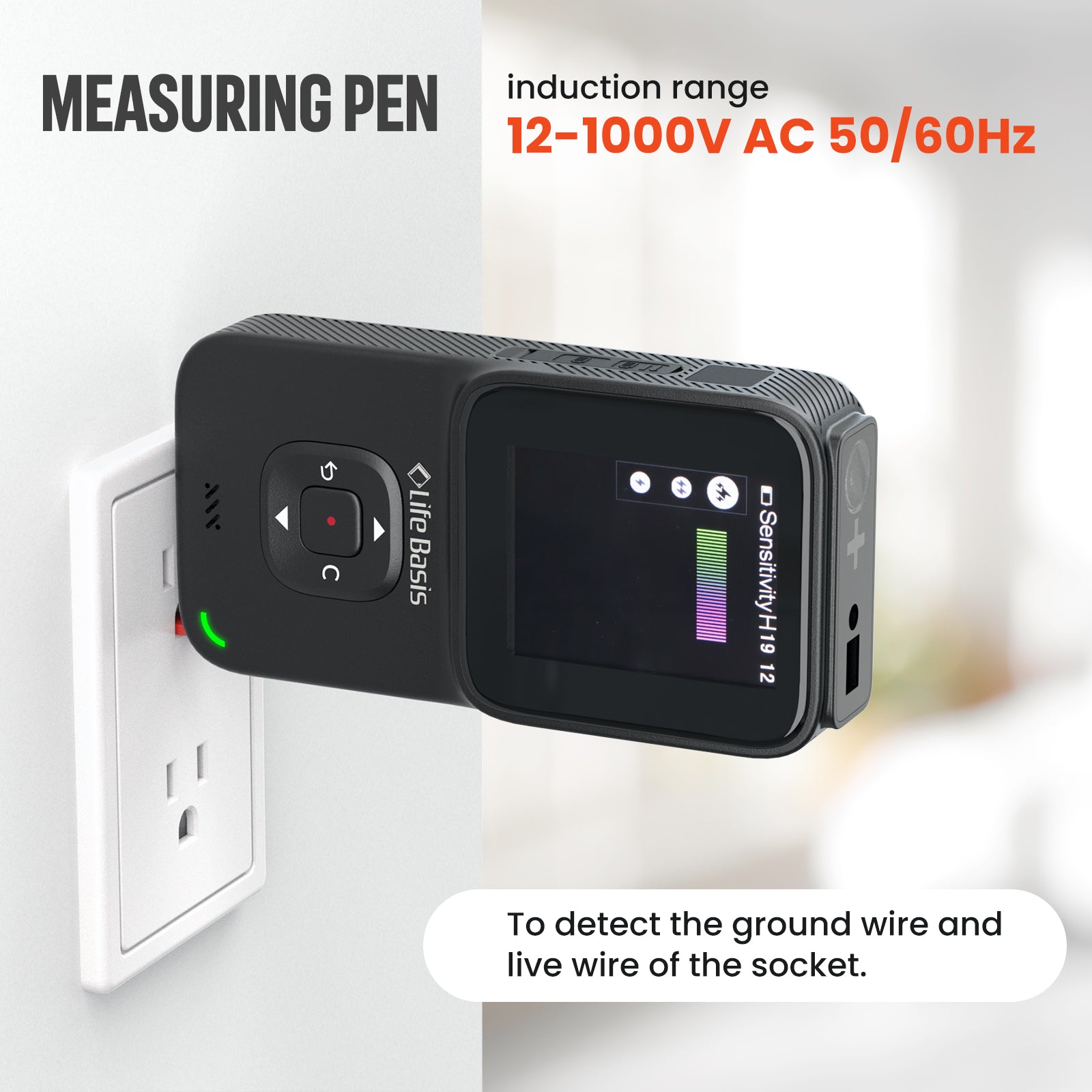 LifeBasis 5 in 1 Stud Finder Wall Scanner