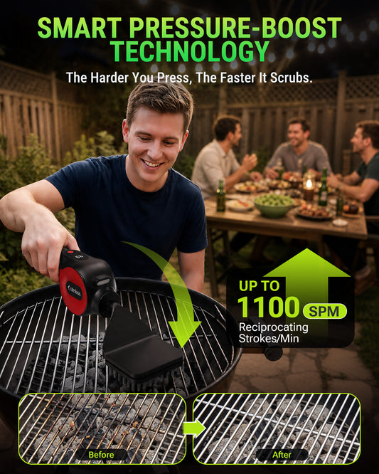LifeBasis Cordless Electric Grill Brush