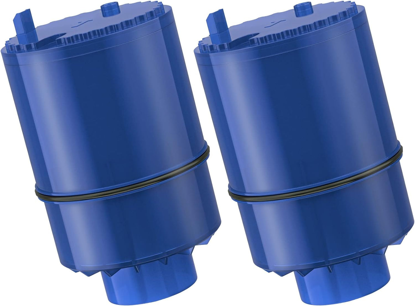 Life Basis 2-Pack Water Filter Replacement for Faucet Water Filtration System, NSF Certified, Replace Mineral Core Faucet Mount Water Filter