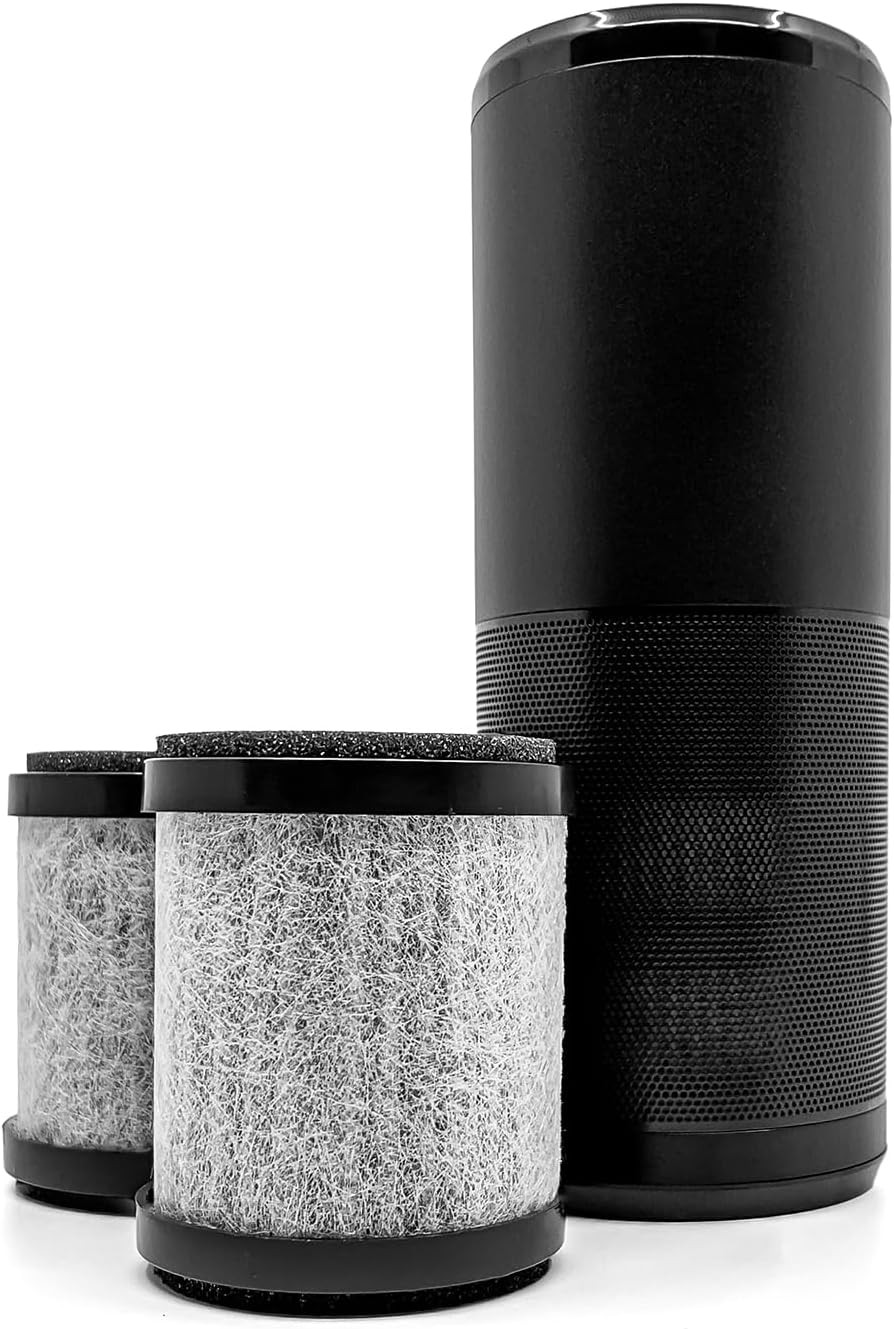 Air Purifiers for Home, Life Basis Air Purifiers Air Cleaner For Smoke Pollen Dander Hair Smell Portable Air Purifier with Sleep Mode Speed Control For Bedroom Office Living Room