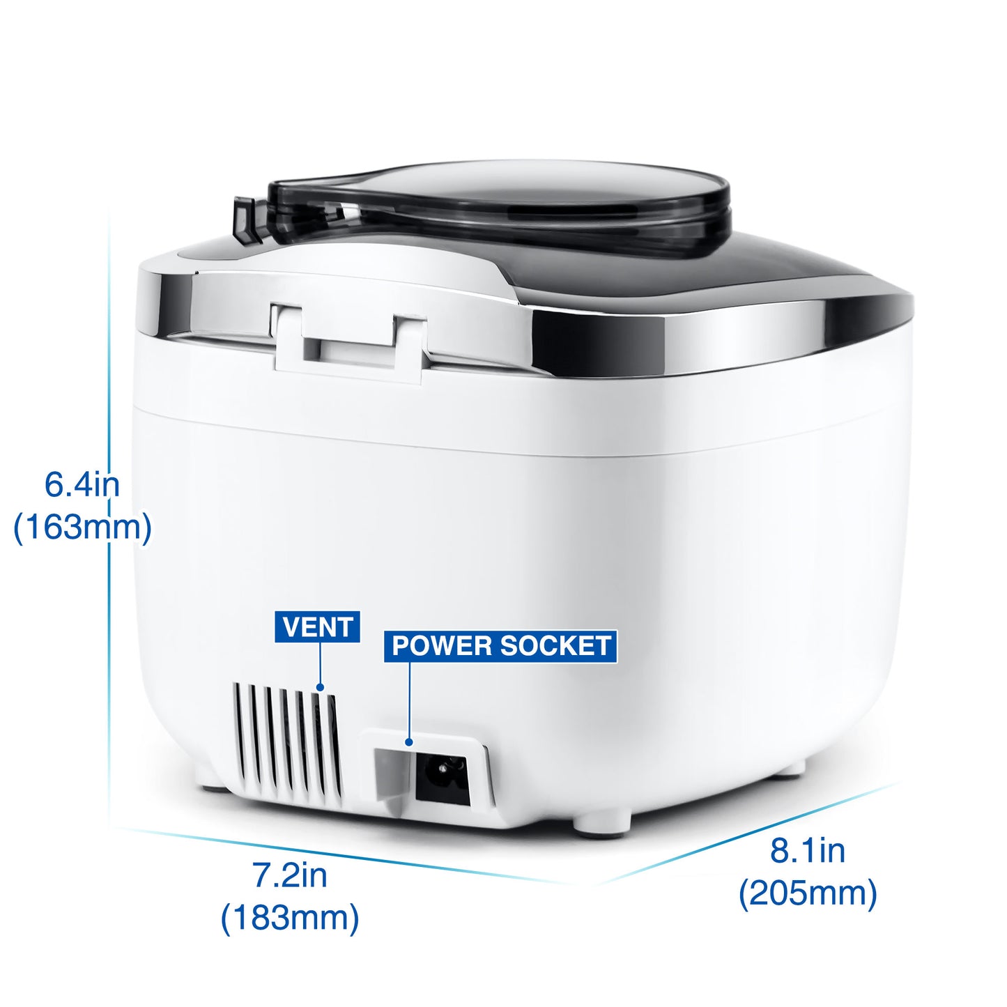 LifeBasis CDS-400B Ultrasonic Jewelry Cleaner