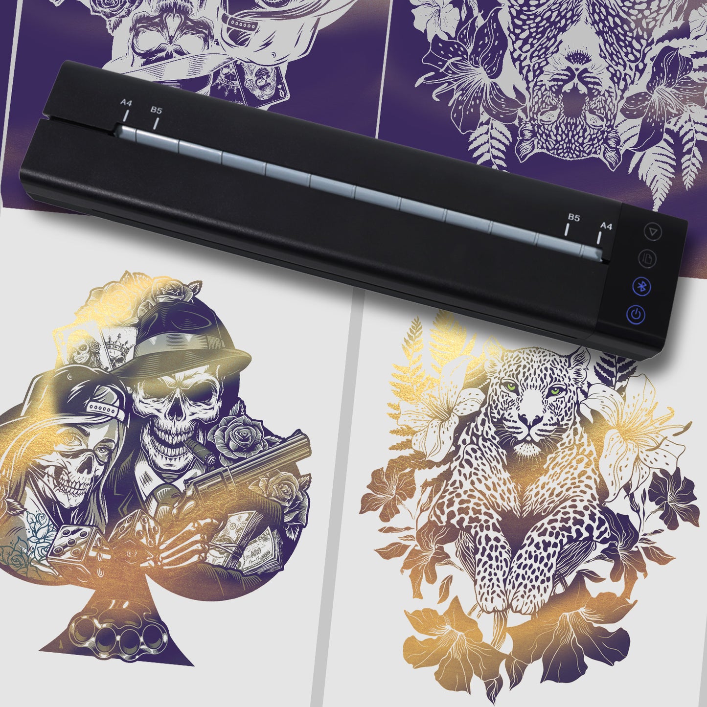 LifeBasis OEP700E Bluetooth Tattoo Stencil Printer