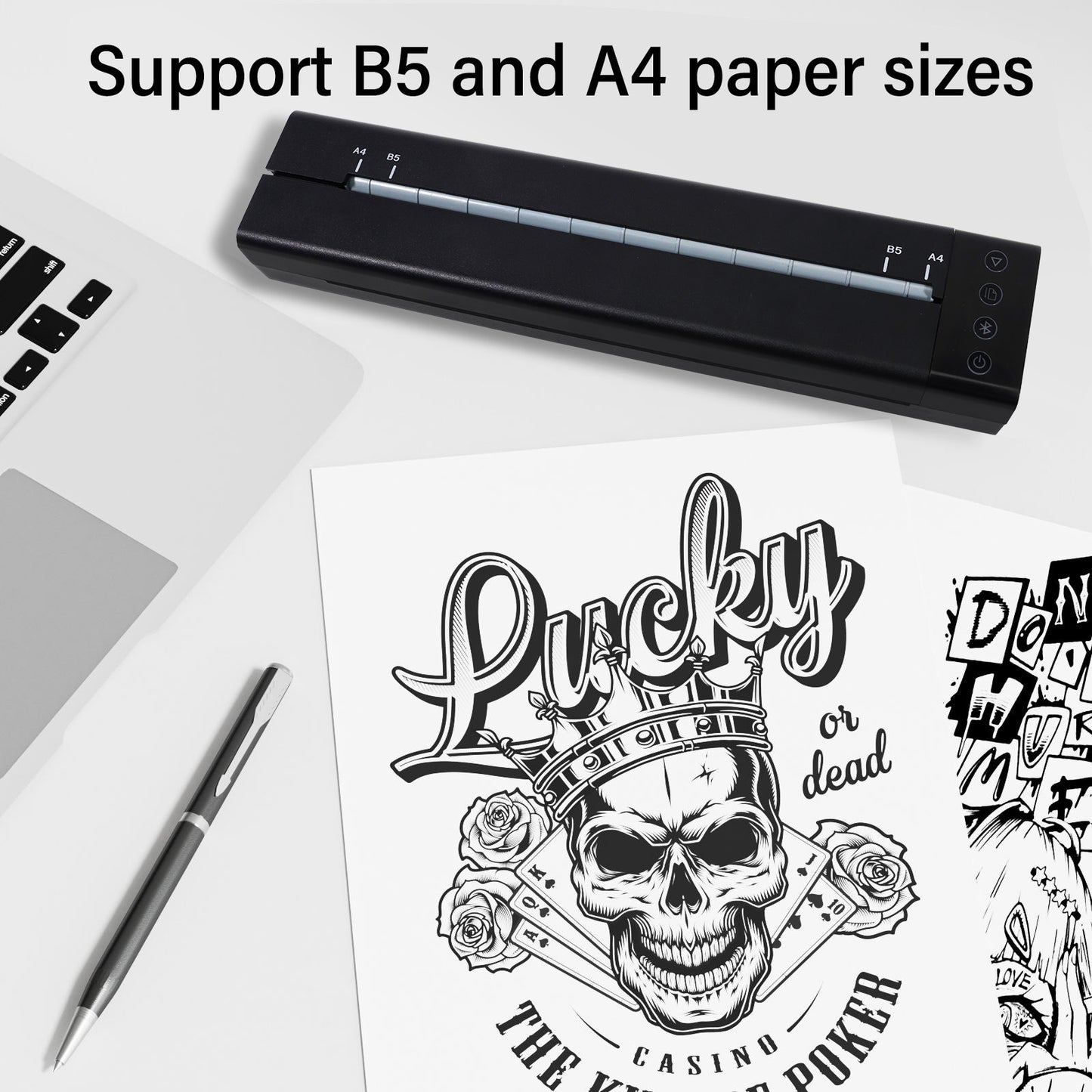 LifeBasis OEP700E Bluetooth Tattoo Stencil Printer