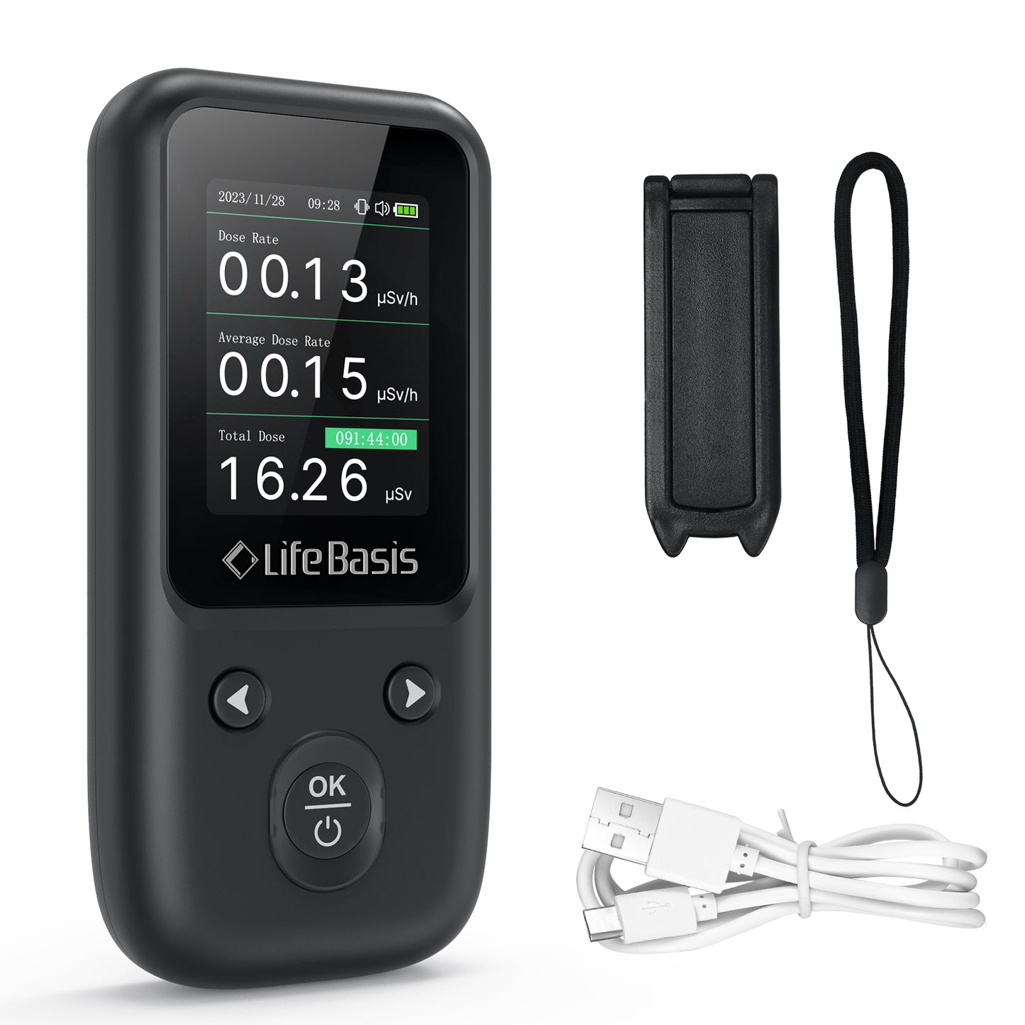 LifeBasis Geiger Counter Nuclear Radiation Detector