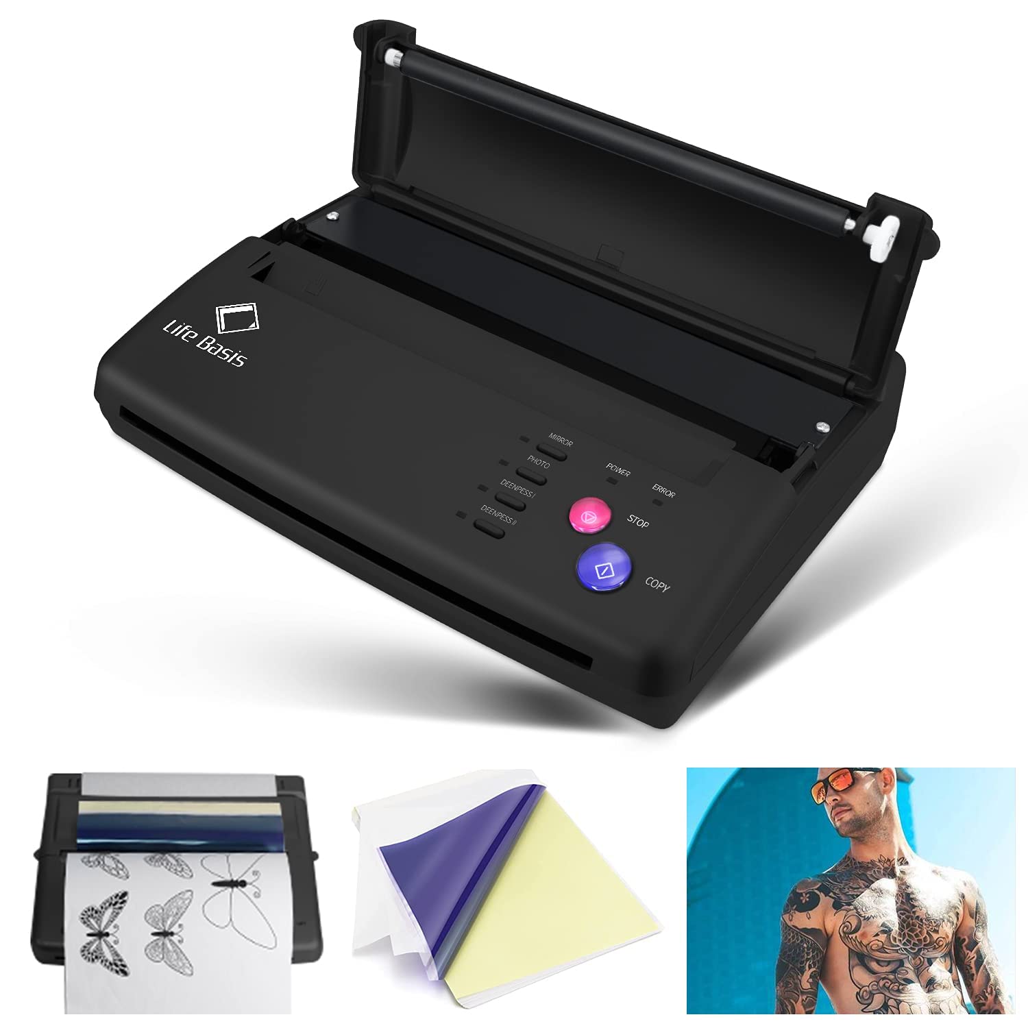 LifeBasis A4 Size Tattoo Transfer Paper