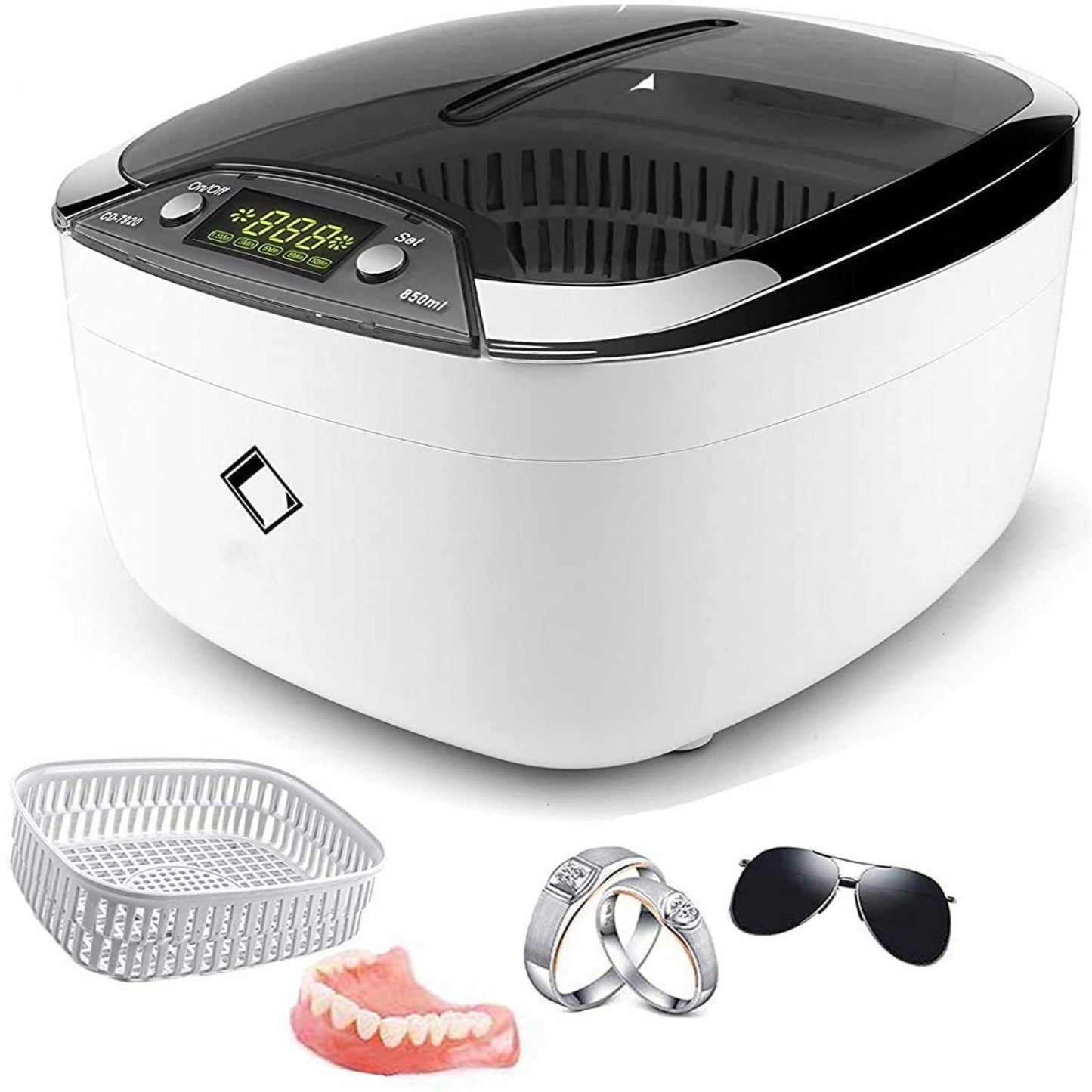 LifeBasis CD-7920 Digital Ultrasonic Cleaner