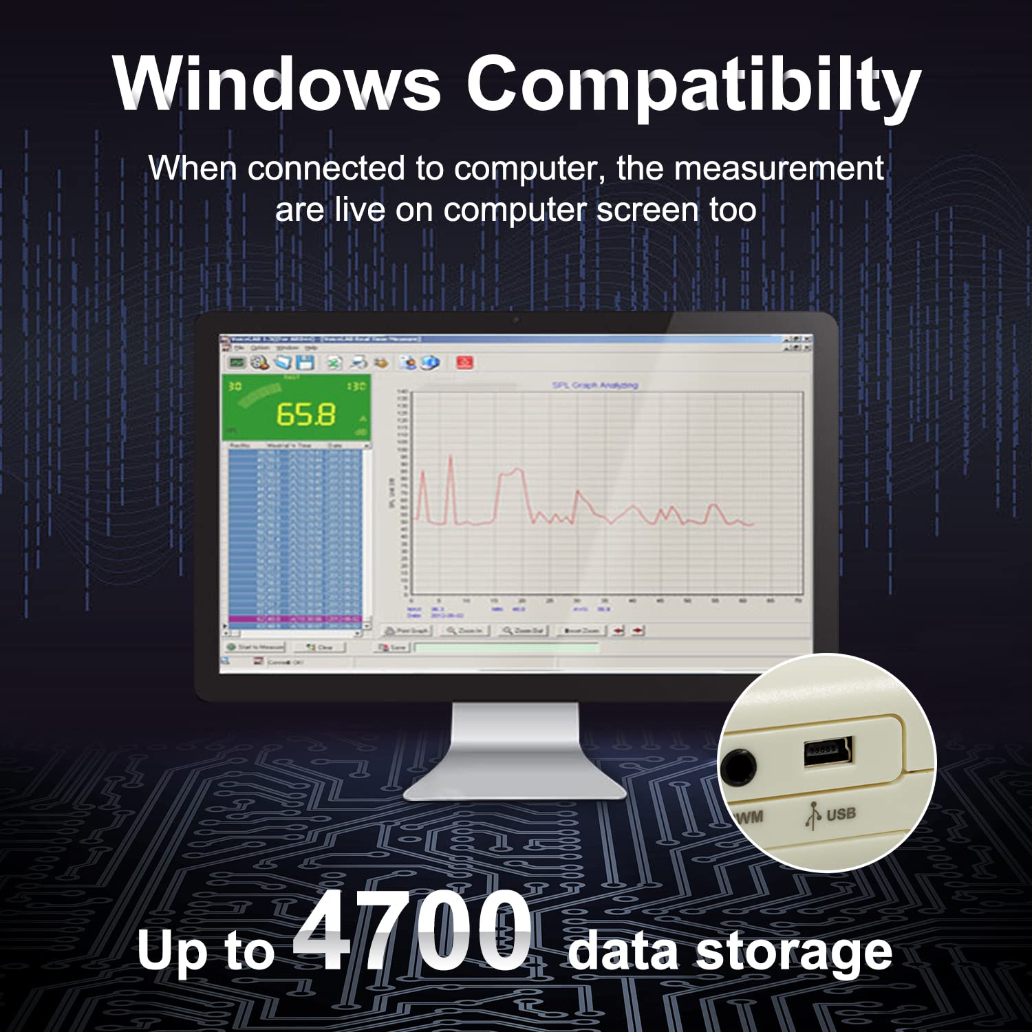 LifeBasis Decibel Meter