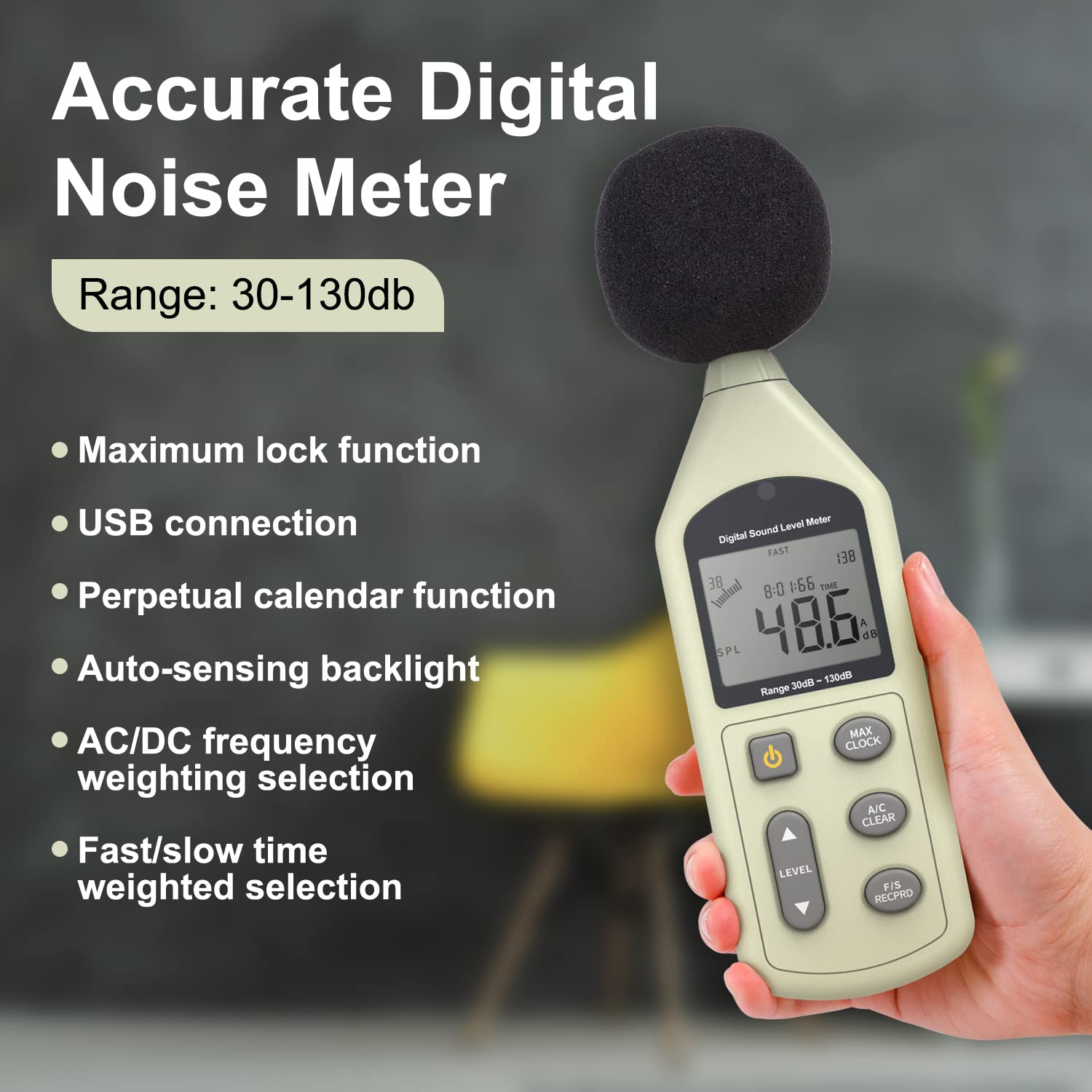 LifeBasis Decibel Meter