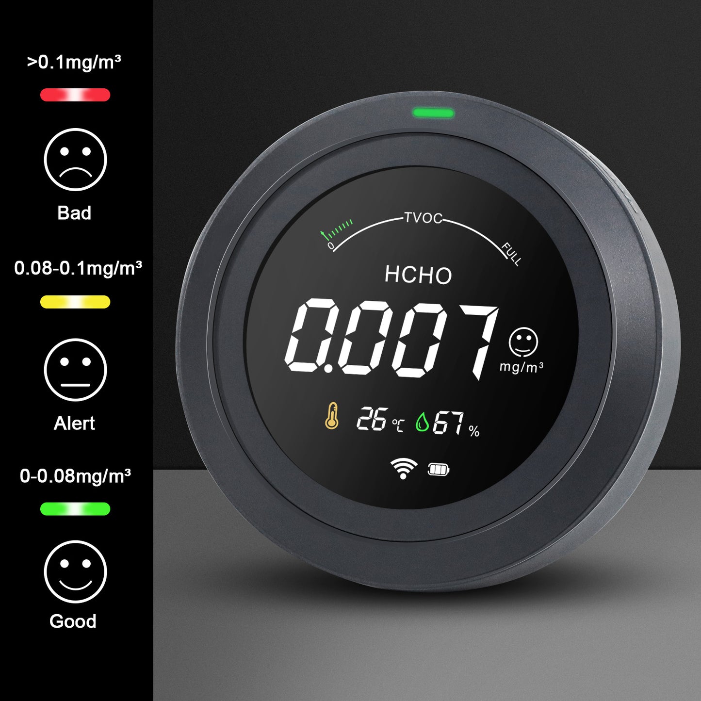 LifeBasis WIFI Formaldehyde Detector