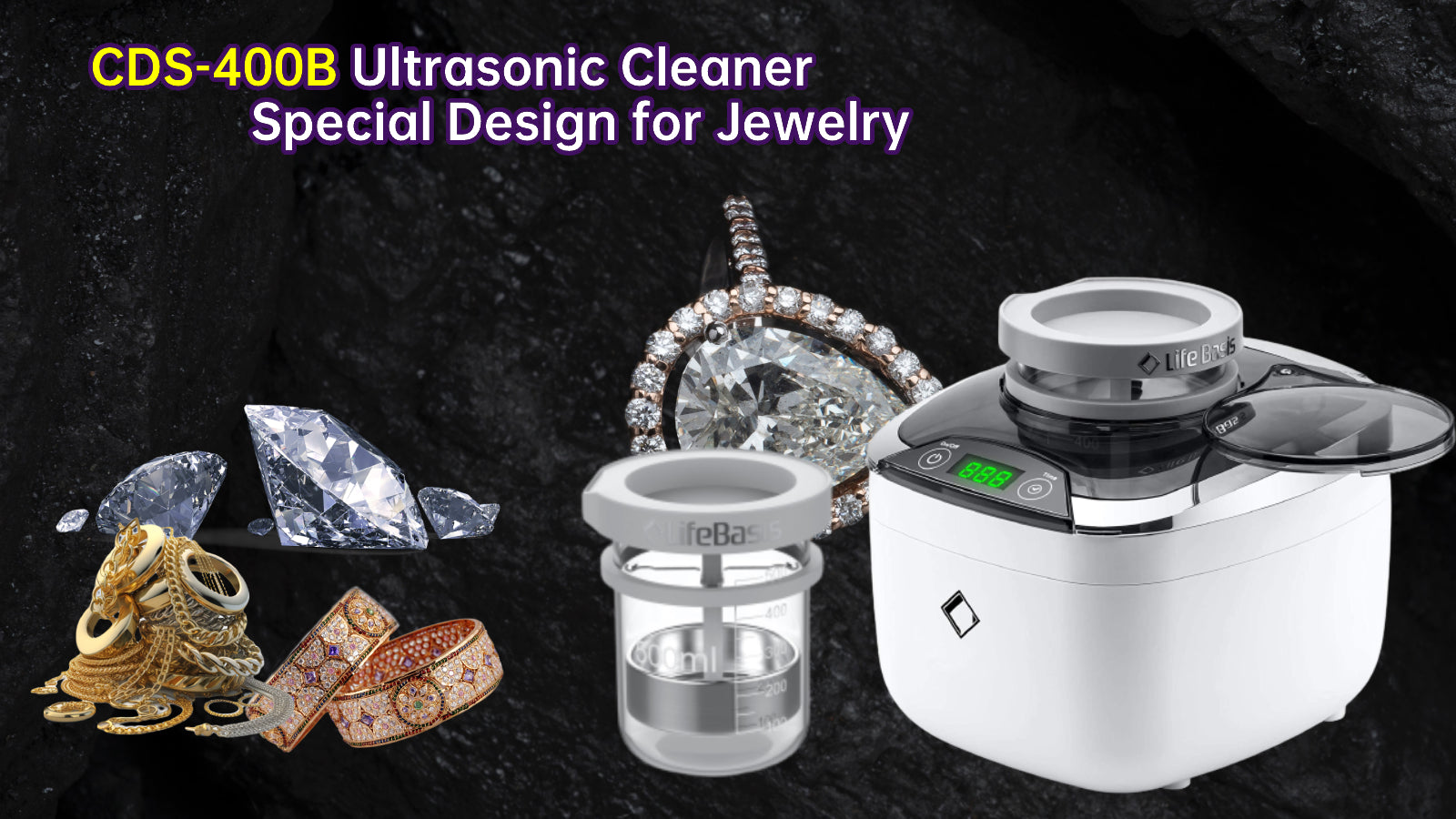 Sparkle and Shine: The Magic of Ultrasonic Jewelry Cleaners – LifeBasis