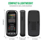 LifeBasis Home Radon Detector with Color Display Portable, Rechargeable Radon Monitor Long & Short Term Tracking, Alerts, pCi/L or Bq/m³