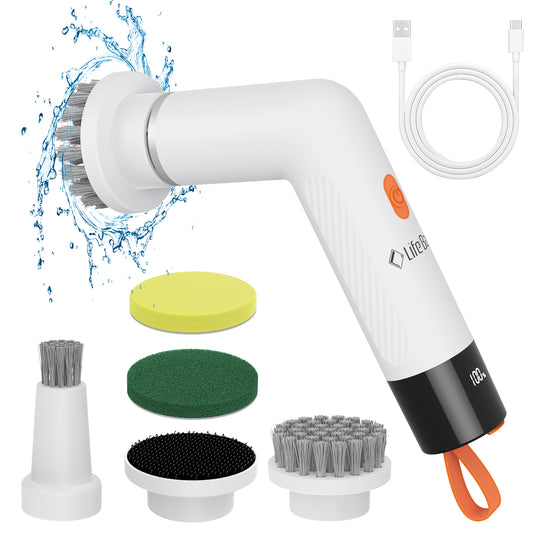 LifeBasis Cordless Electric Spin Scrubber