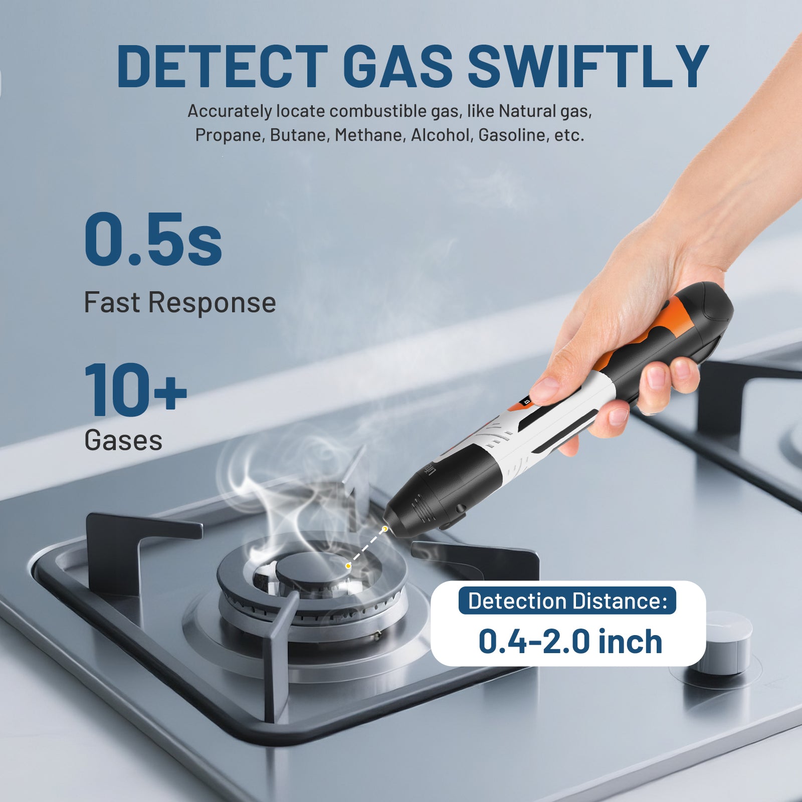LifeBasis Portable Natural Gas Leak Detector