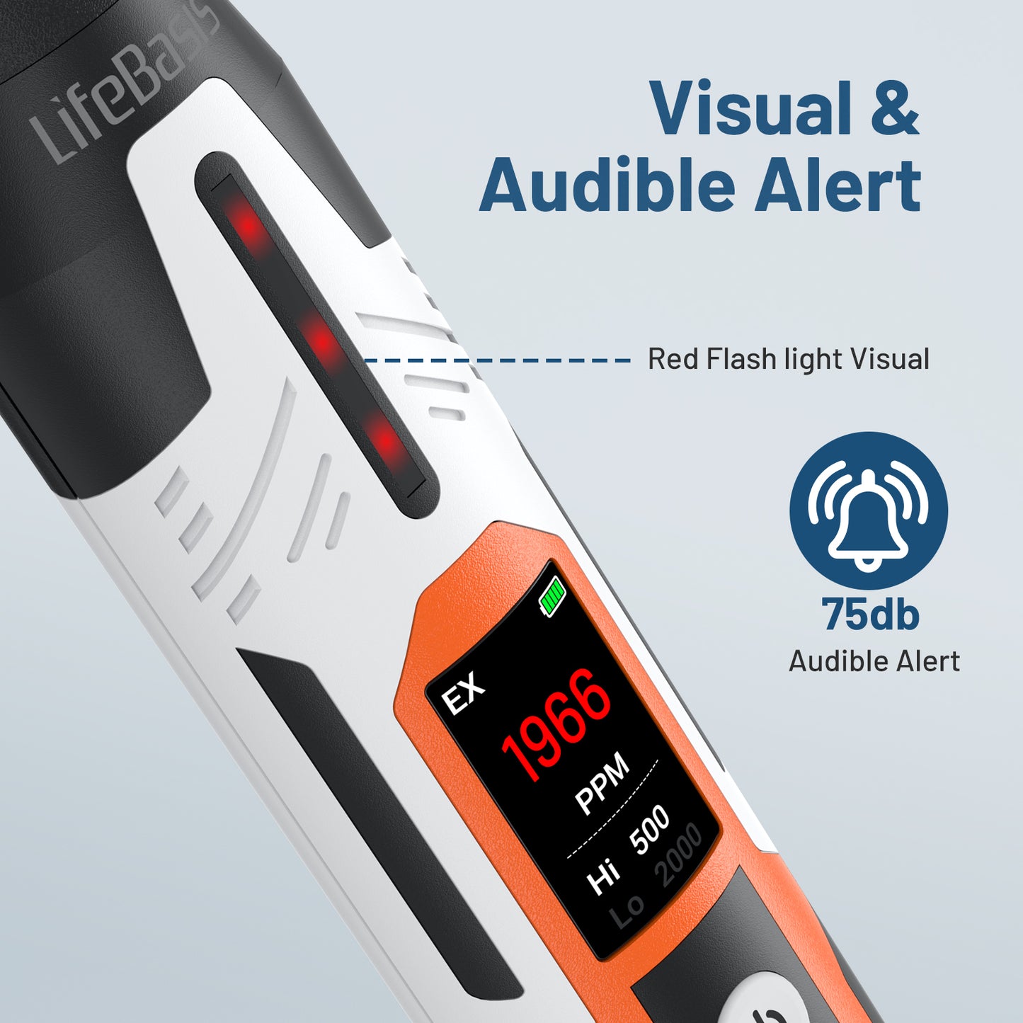 LifeBasis Portable Natural Gas Leak Detector