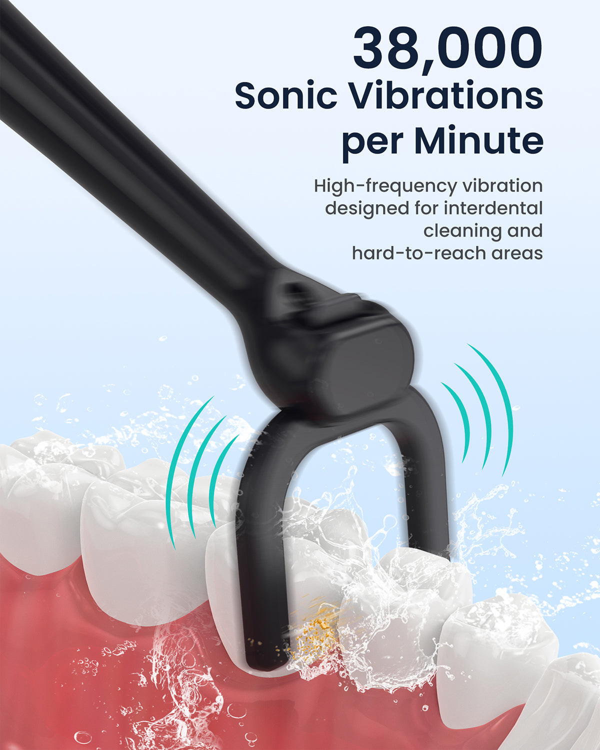 LifeBasis Rechargeable Sonic Interdental Cleaner