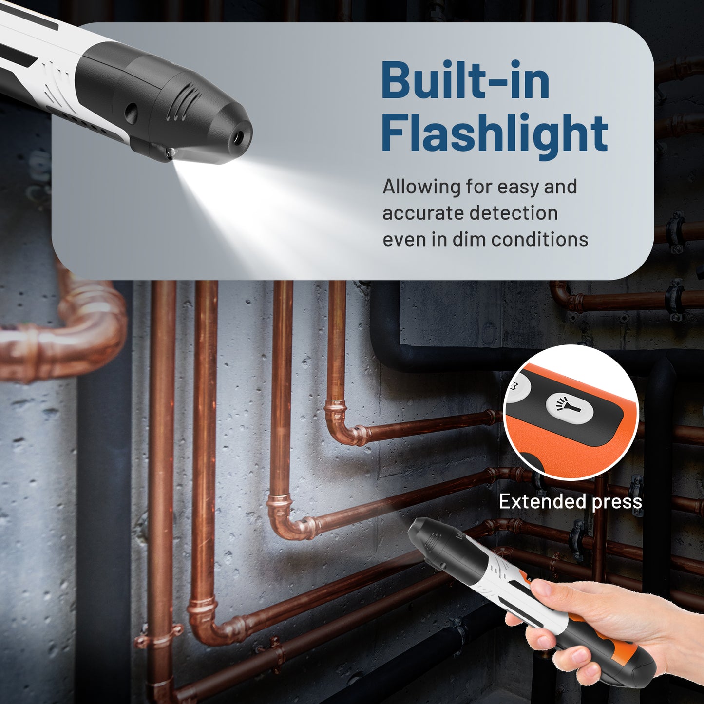 LifeBasis Portable Natural Gas Leak Detector