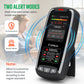 LifeBasis Home Radon Detector with Color Display Portable, Rechargeable Radon Monitor Long & Short Term Tracking, Alerts, pCi/L or Bq/m³