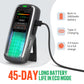 LifeBasis Home Radon Detector with Color Display Portable, Rechargeable Radon Monitor Long & Short Term Tracking, Alerts, pCi/L or Bq/m³