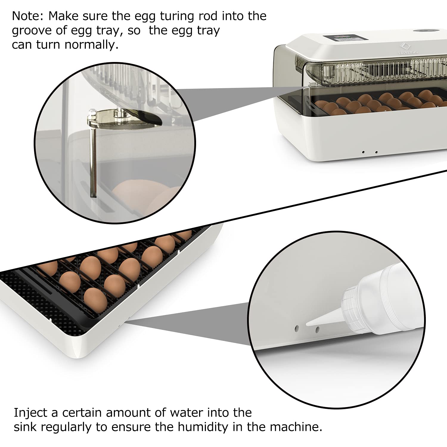 LifeBasis Automatic Egg Incubator