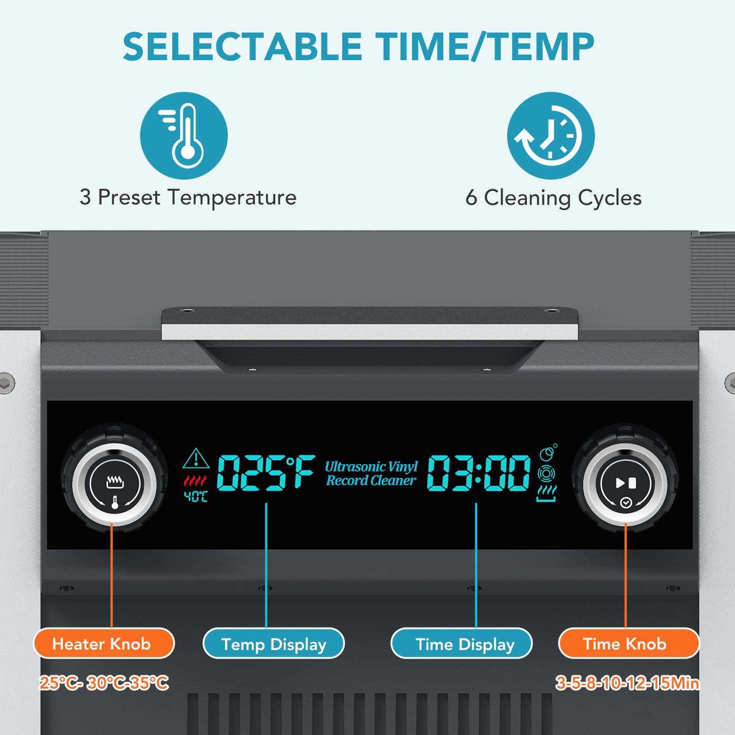 LifeBasis CS6.1A Ultrasonic Vinyl Record Cleaner