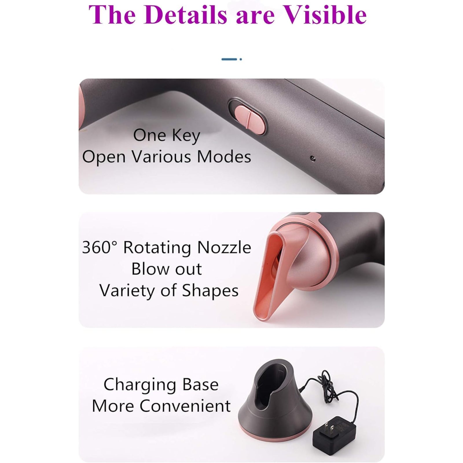 LifeBasis Cordless Hair Dryer