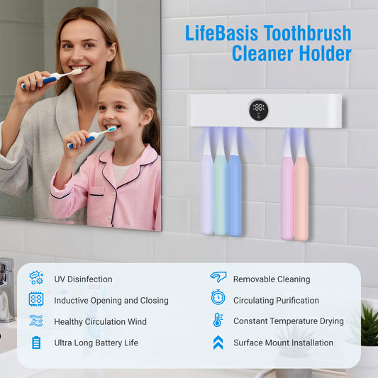 LifeBasis UV Toothbrush Sanitizer Pro