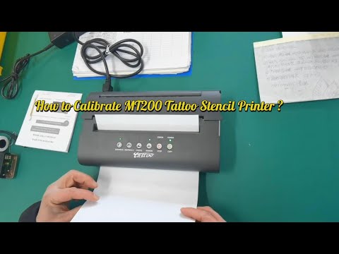 MT200 Tattoo Stencil Printer Transfer Thermal Copier Machine for Tattoo  Copy Photos - For Professionals