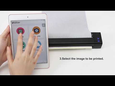 LifeBasis OEP700E Bluetooth Tattoo Stencil Printer 2025 Upgraded Wireless Tattoo Stencil Transfer Machine Compatible with Android and iOS System