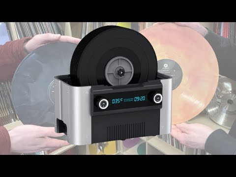 LifeBasis CS6.1A Ultrasonic Vinyl Record Cleaner 6L Professional
