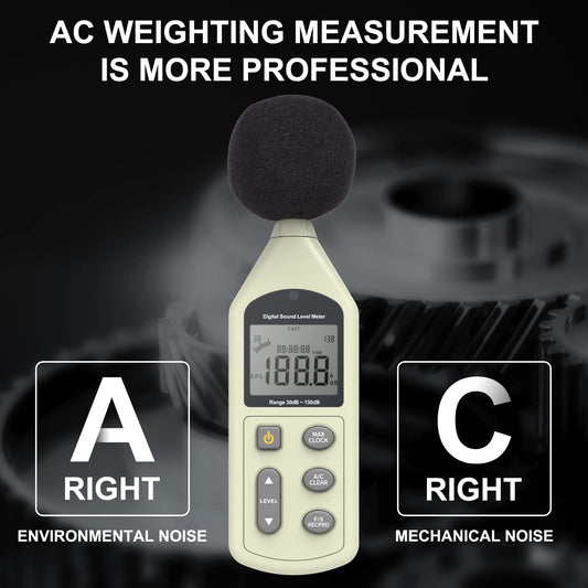 LifeBasis Decibel Meter 