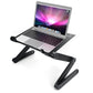 LifeBasis Portable Laptop Desk Lightweight Aluminum Folding Desk Sofa Bed Stand for Notebook MacBook