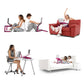 LifeBasis Portable Laptop Desk Lightweight Aluminum Folding Desk Sofa Bed Stand for Notebook MacBook