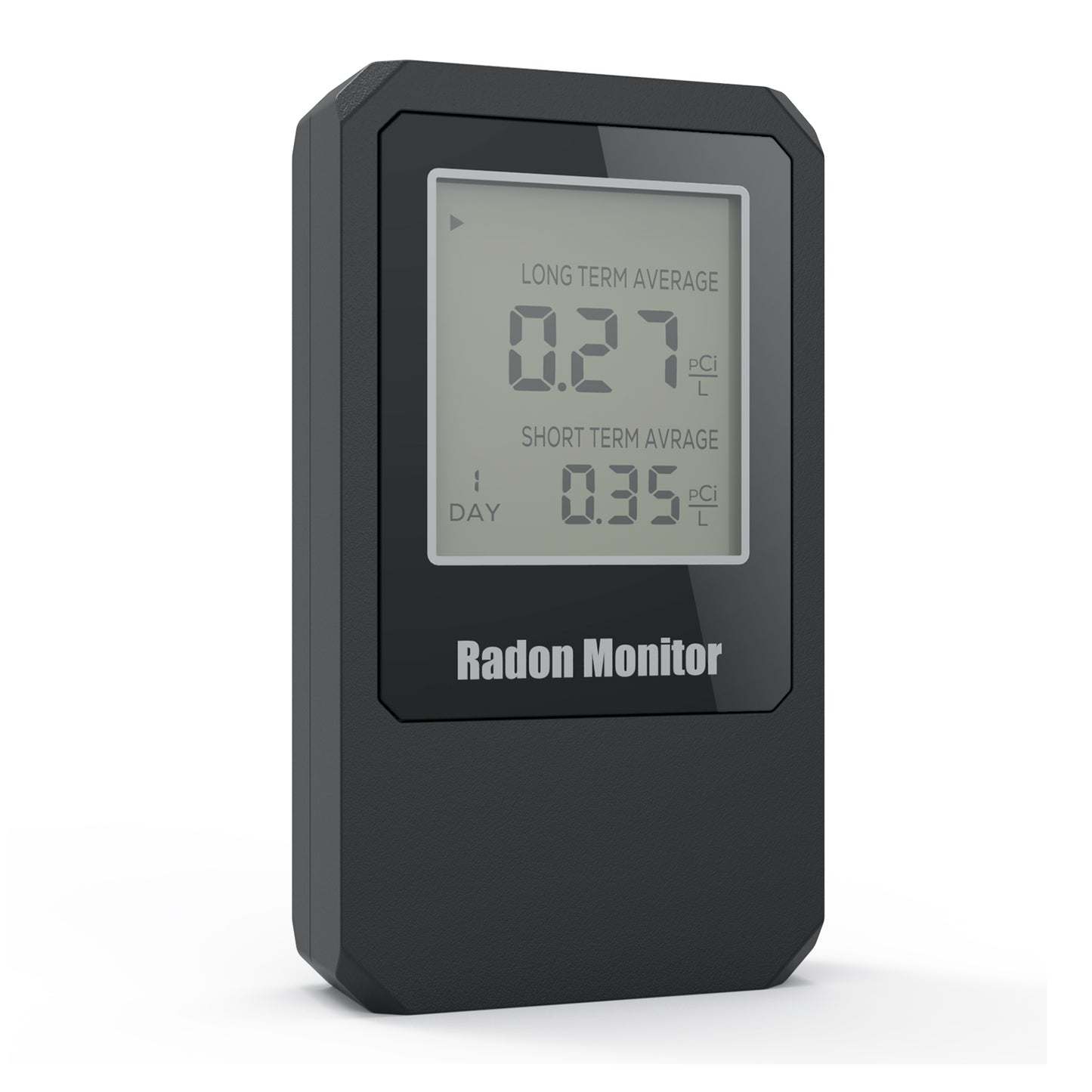 Detector de radón doméstico, medidor de radón portátil, monitor de radón  doméstico Elifecity a largo y corto plazo, alimentado por batería, fácil de